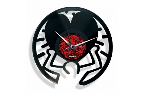 Zidni sat Disc'o'clock Keith