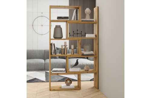 Zidna polica KARMELO s podesivom širinom