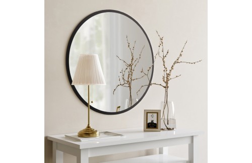 Zidno ogledalo Nolan (Crna)