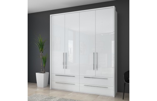 ČETVORODJELNI ORMAR SA UKRASNIM OKVIROM KALLA PIANO (P44A/PN) - (VIŠE BOJA)