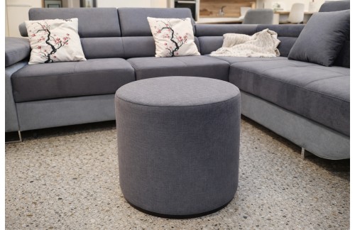 Okrugli tabure LUNO fi 50 cm (sivi), proizveden u Sloveniji