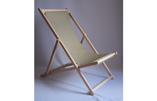 Klasična ležaljka LepLes-Tamno bež