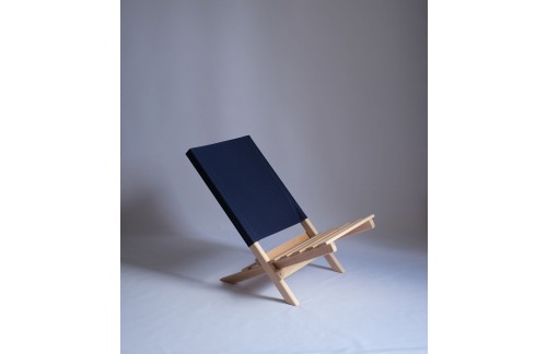 Sklopiva stolica LepLes -Tamno plava