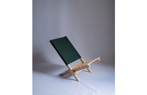 Sklopiva stolica LepLes -Tamno zelena