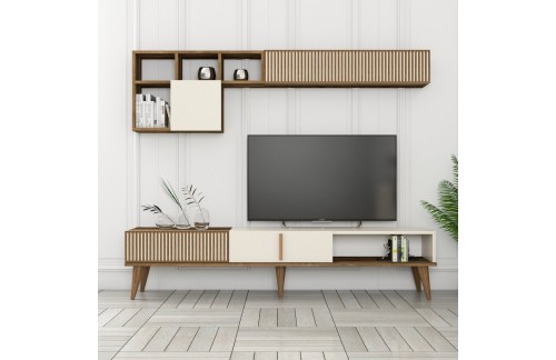 TV ormarić Ileno (Orah/Krem)