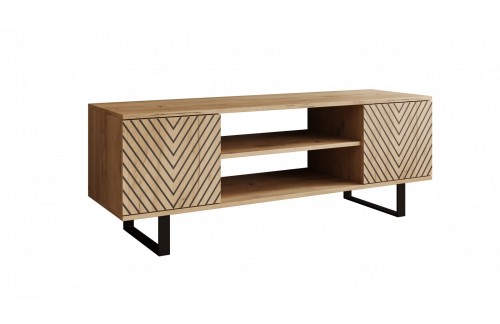 TV ormarić Lorello u dekoru hrasta 135 cm - HRAST CRAFT-HRAST