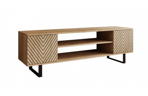 TV ormarić Lorello u dekoru hrasta 155 cm - HRAST CRAFT-HRAST