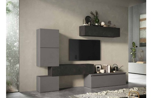 TV komoda u škriljasto/olovno sivoj INFINITY 2.0 900016-ADPB