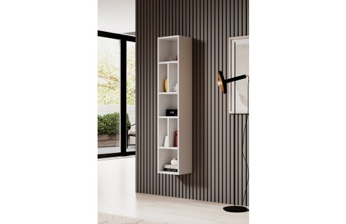 VISEĆA POLICA TOLEDO - BIJELA VISOKI SJAJ