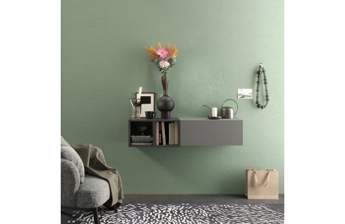 Zidna komoda za hodnik s kockama INFINITY 2.0 900056