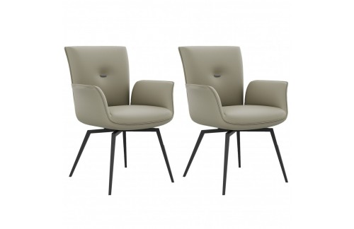 Okretna blagovaonska stolica AMAMI (siva)