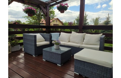 Vrtna garnitura Amaro (siva)