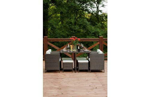 MINI SET CRISTALLO, 2 fotelja i 2 taburea