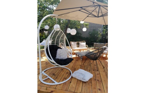 Vrtna ljuljačka Bellissimo (bijela)