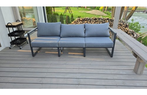 Vrtna klupa MOSTRARE (siva)