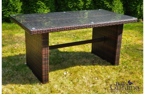 Vrtni stol TERRANA 140x70x65 (tamno smeđa)