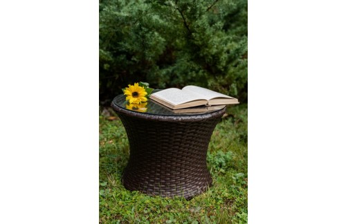 Vrtni stolić MODICO (tamno smeđa)