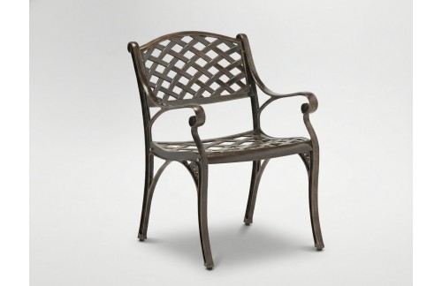 Vrtna fotelje Mondrih (antik smeđa)