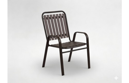 Vrtna stolica Brin (smeđa)