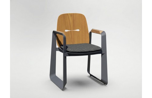 Vrtna stolica Tomson (siva)