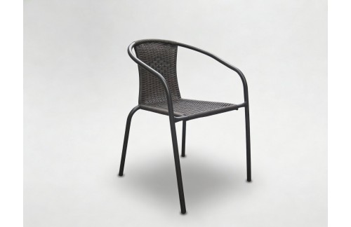 Vrtna stolica Vela (tamno smeđa/smeđa)