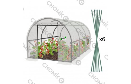 Vrtni tunel Rovila 3 x 2 m (BIJELI)