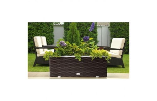 Korito za cvijeće FLOWER (crna) - RASPRODAJA