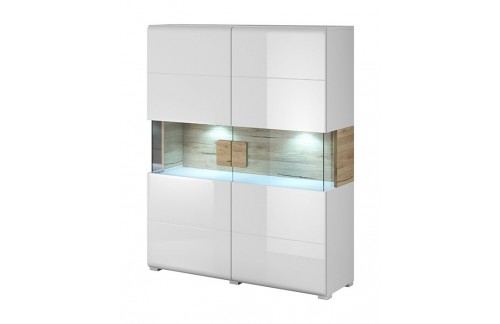 Široki ormar IBIZA - BELA