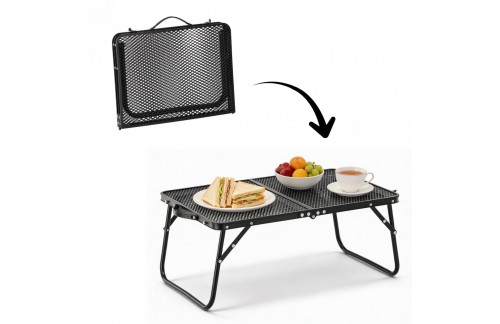 Sklopivi turistički stol Tavin (crna)