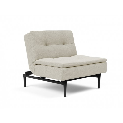 Stolica SPLITBACK CHAIR s crnimi stileto nogicama