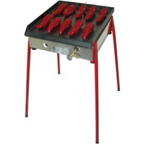 Plinski roštilj Gorenc, 40 x 40, Fe ploča, U gorionik, ventil, s nogama