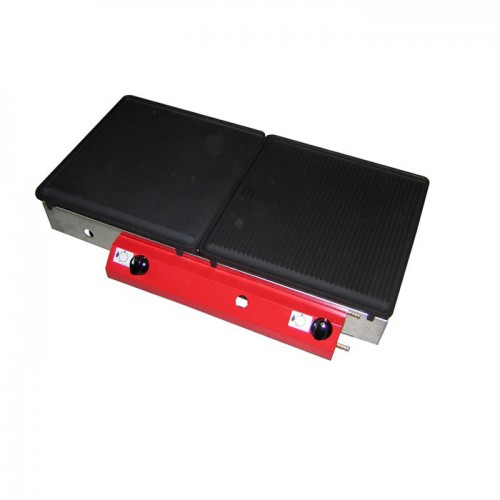 Plinski roštilj Gorenc, 80 x 40, LTŽ ploča, dva plamenika, bez noga