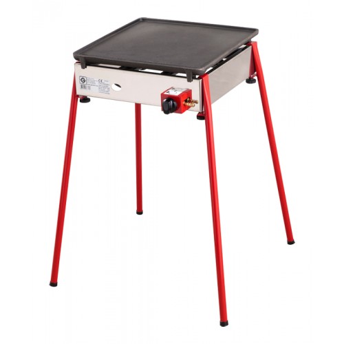 gladka litoželezna plošča