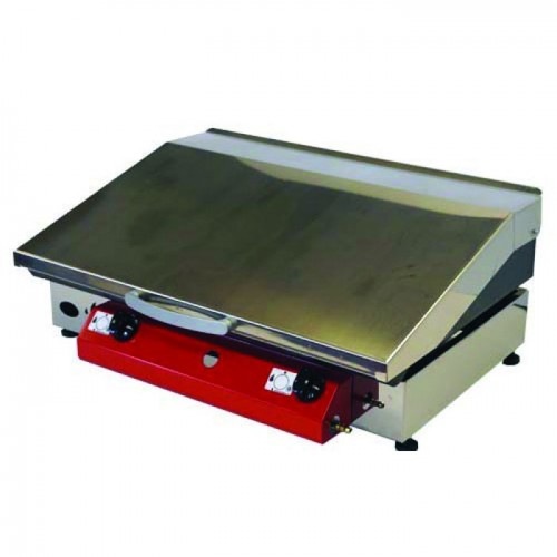 Stolni plinski roštilj Gorenc, 65 x 40, Fe ploča 5 mm, dva plamenika i poklopac