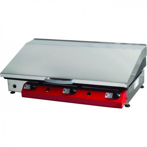 Stolni plinski roštilj Gorenc, 80 x 40, Fe ploča 5 mm, tri plamenika i poklopac