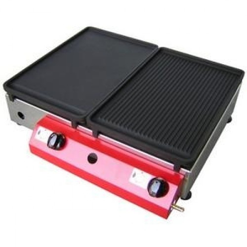 Plinski roštilj Gorenc, 51 x 40, ploča od lijevanog željeza, dva plamenika, bez nogu