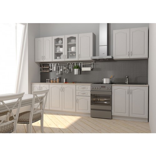 Kuhinja NIKA (260 cm) - Bijela