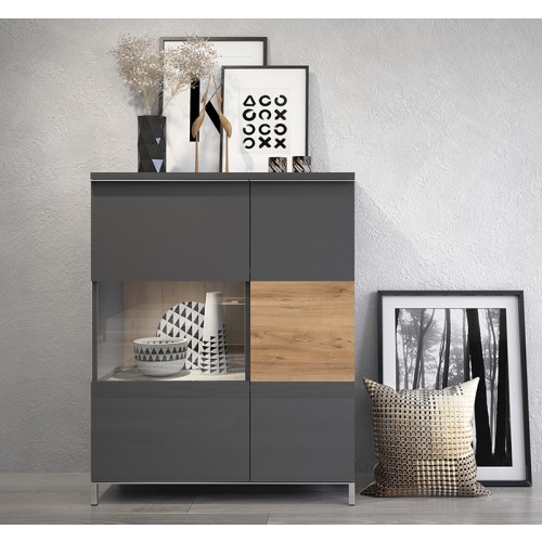 VITRINA RADDA ONYX SA RASVJETOM