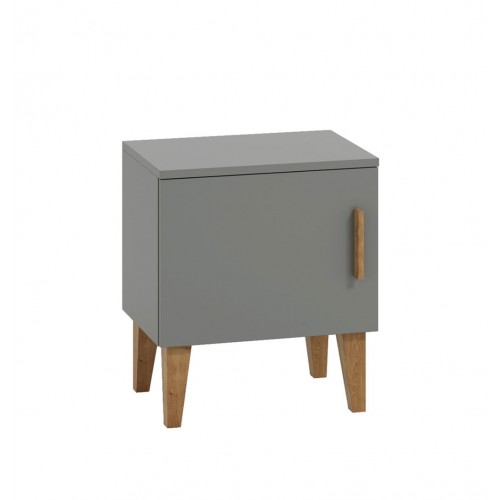 NOĆNI ORMARIĆ KELLY - SIVA