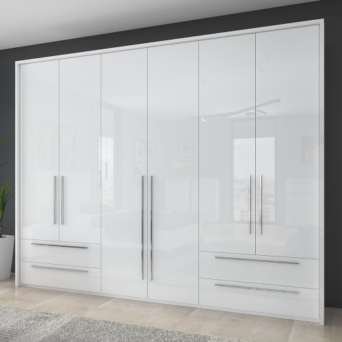 ŠESTODIJELNI ORMAR S UKRASNIM OKVIROM KALLA PIANO (P64A-2/PN) - VIŠE BOJA