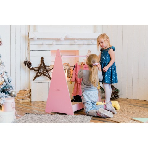 DJEČJA VJEŠALICA ZA ODJEĆU MONTESSORI (VIŠE BOJA)