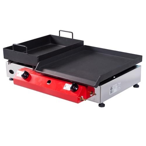 Plinski roštilj Gorenc, 65 x 40, Fe ploča i duboka ploča, dva plamenika, bez nogu