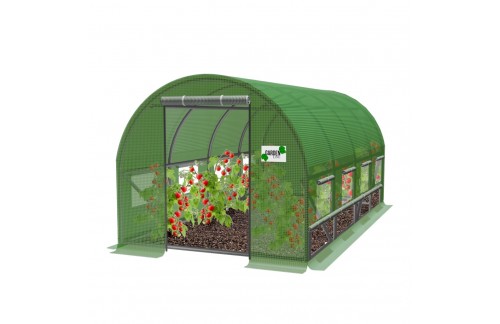 4-segmentni staklenik Zraček 6 x 3 x 2 m