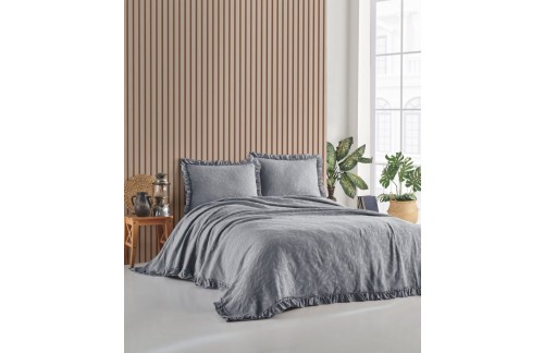 POSTELJINA ILDA 220X240 CM - SIVA