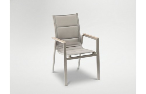 Aluminijska vrtna stolica Polywood (bež)