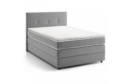Boxspring krevet MERLIN POCKET 140x200 (siva)