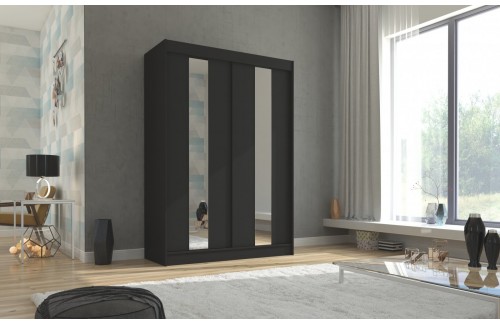 Klizni ormar s ogledalom BALTON 150 cm
