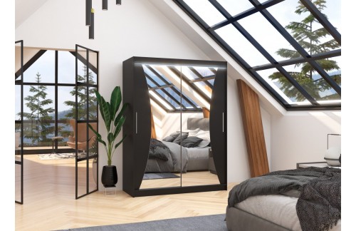 Klizni ormar s ogledalom MAX 150 cm