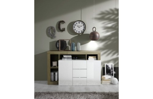 Elegantna bijela komoda s 3 ladice HAMBURG 209030-07K