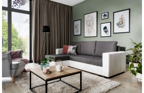 Elegantna kutna garnitura Newark